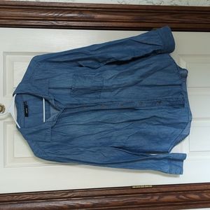Denim shirt large